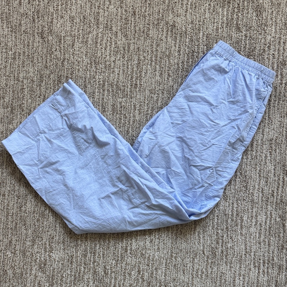 J Crew Classic Pajama pant in end on end cotton sleep pants Size S Cool Lilac